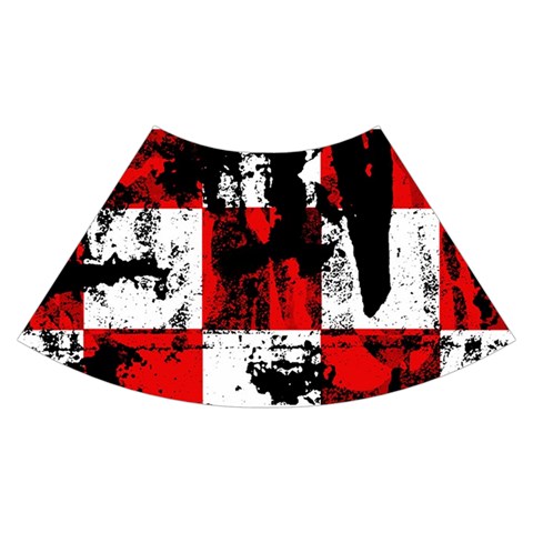 Emo Checker Graffiti Skater Dress Swimsuit from ArtsNow.com Skirt Back