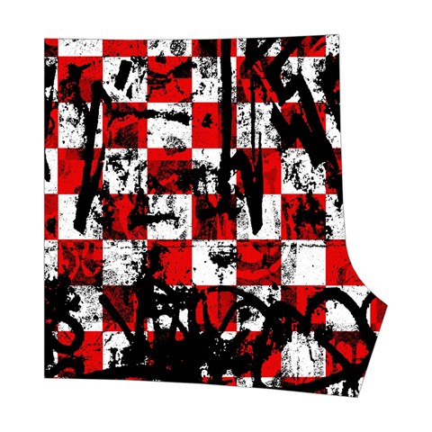 Emo Checker Graffiti Boyleg Bikini Wrap Bottoms from ArtsNow.com Front Right