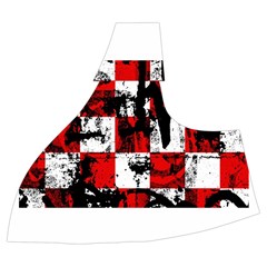 Emo Checker Graffiti Halter Dress Swimsuit  from ArtsNow.com Left Top