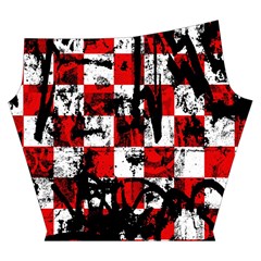 Emo Checker Graffiti Yoga Cropped Leggings from ArtsNow.com Left
