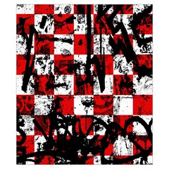 Emo Checker Graffiti Drawstring Pouch (XS) from ArtsNow.com Back