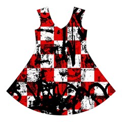Emo Checker Graffiti Short Sleeve V Front