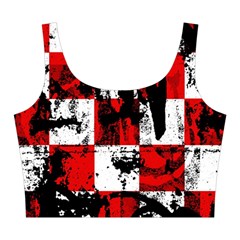 Emo Checker Graffiti Midi Sleeveless Dress from ArtsNow.com Top Front