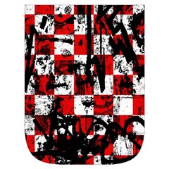 Emo Checker Graffiti Waist Pouch (Small) from ArtsNow.com Front Pocket