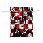 Emo Checker Graffiti Lightweight Drawstring Pouch (S)