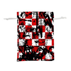 Emo Checker Graffiti Lightweight Drawstring Pouch (L) from ArtsNow.com Front