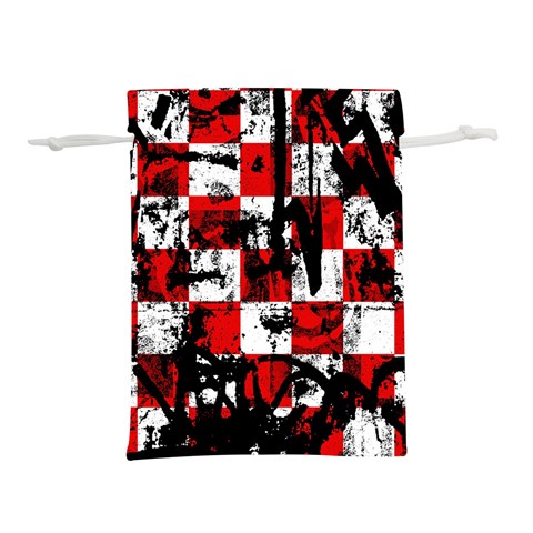 Emo Checker Graffiti Lightweight Drawstring Pouch (L) from ArtsNow.com Back