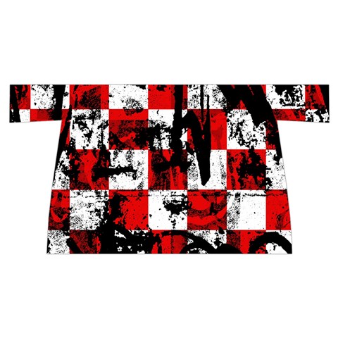 Emo Checker Graffiti Wristlet Pouch Bag (Small) from ArtsNow.com Back