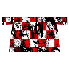 Emo Checker Graffiti Wristlet Pouch Bag (Small) from ArtsNow.com Back