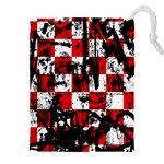 Emo Checker Graffiti Drawstring Pouch (4XL)