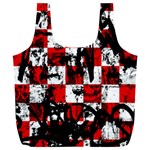 Emo Checker Graffiti Full Print Recycle Bag (XXL)