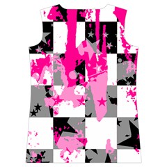 Pink Star Splatter Women s Basketball Tank Top from ArtsNow.com Back