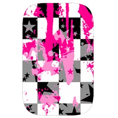 Pink Star Splatter Waist Pouch (Large) from ArtsNow.com Front