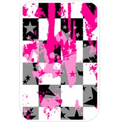 Pink Star Splatter Belt Pouch Bag (Large) from ArtsNow.com Back