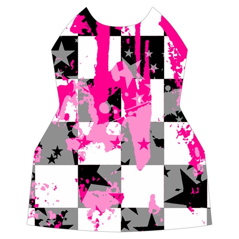 Pink Star Splatter Women s Long Sleeve Raglan Tee from ArtsNow.com Front