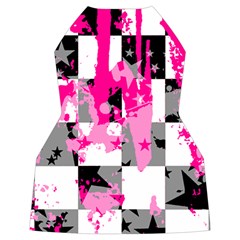 Pink Star Splatter Women s Long Sleeve Raglan Tee from ArtsNow.com Back