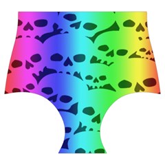 Rainbow Skull Collection Skater Dress Swimsuit from ArtsNow.com Bottom Front