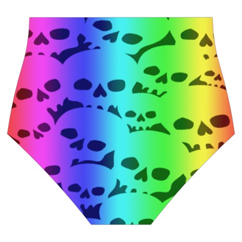 Rainbow Skull Collection Skater Dress Swimsuit from ArtsNow.com Bottom Back