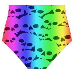 Rainbow Skull Collection Skater Dress Swimsuit from ArtsNow.com Bottom Back