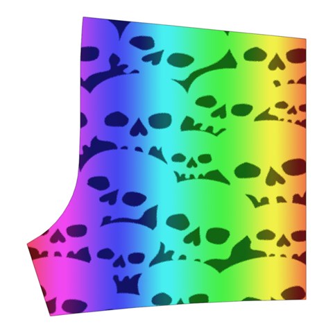 Rainbow Skull Collection Boyleg Bikini Wrap Bottoms from ArtsNow.com Back Right
