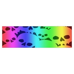 Rainbow Skull Collection Toiletries Pouch from ArtsNow.com Hand Strap