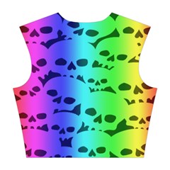 Rainbow Skull Collection Cotton Crop Top from ArtsNow.com Back