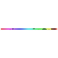 Rainbow Skull Collection Velvet Long Sleeve Shoulder Cutout Dress from ArtsNow.com Hem