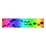 Rainbow Skull Collection Velvet Scrunchie