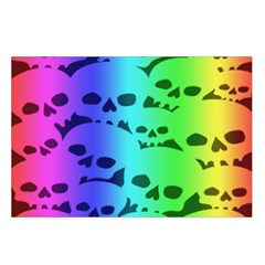 Rainbow Skull Collection Waist Pouch (Large) from ArtsNow.com Loop