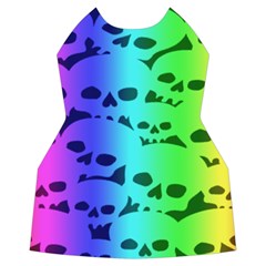 Rainbow Skull Collection Women s Long Sleeve Raglan Tee from ArtsNow.com Front