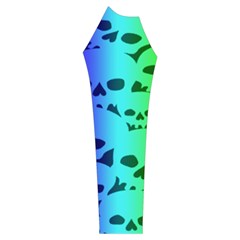 Rainbow Skull Collection Women s Long Sleeve Raglan Tee from ArtsNow.com Sleeve Right