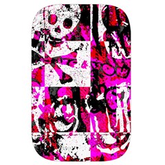 Pink Checker Graffiti  Belt Pouch Bag (Small) from ArtsNow.com Back