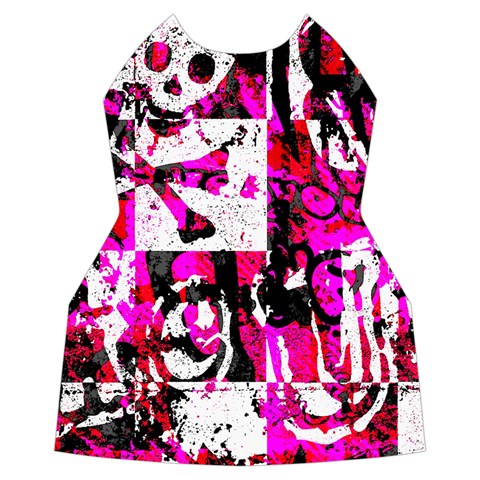 Pink Checker Graffiti  Women s Long Sleeve Raglan Tee from ArtsNow.com Front