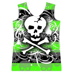 Deathrock Skull Women s Basketball Tank Top from ArtsNow.com Front