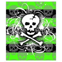 Deathrock Skull Drawstring Pouch (XS) from ArtsNow.com Front