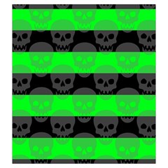 Deathrock Skull Drawstring Pouch (2XL) from ArtsNow.com Back