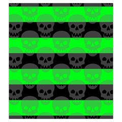 Deathrock Skull Drawstring Pouch (2XL) from ArtsNow.com Back