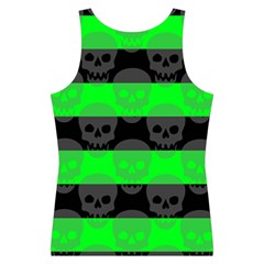 Deathrock Skull Sport Tank Top  from ArtsNow.com Back