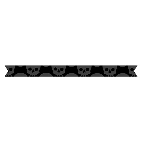 Deathrock Skull Short Sleeve V Hem