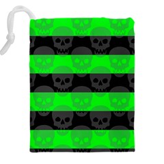 Deathrock Skull Drawstring Pouch (4XL) from ArtsNow.com Back