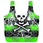 Deathrock Skull Full Print Recycle Bag (XXL)