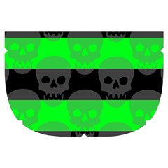 Deathrock Skull Make Up Case (Small) from ArtsNow.com Side Left