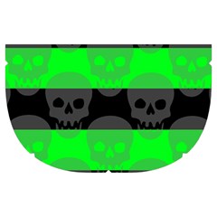 Deathrock Skull Make Up Case (Medium) from ArtsNow.com Side Right