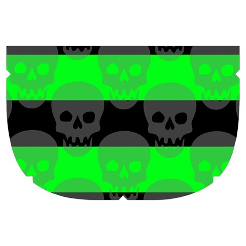 Deathrock Skull Make Up Case (Large) from ArtsNow.com Side Right