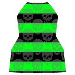 Deathrock Skull Women s Long Sleeve Raglan Tee from ArtsNow.com Back
