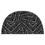 Black And White Modern Intricate Ornate Pattern Anti scalding pot cap