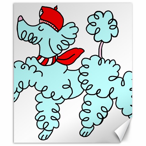 Doodle Poodle  Canvas 20  x 24  from ArtsNow.com 19.57 x23.15  Canvas - 1