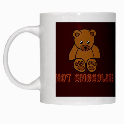 119498684762751185simple_teddy_bear_gerald_01.svg.hi White Mug from ArtsNow.com Left