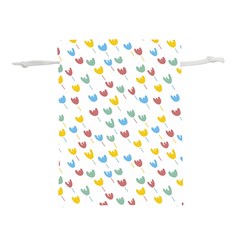 spring025a Lightweight Drawstring Pouch (S) from ArtsNow.com Back