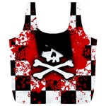 Emo Skull Full Print Recycle Bag (XXXL)